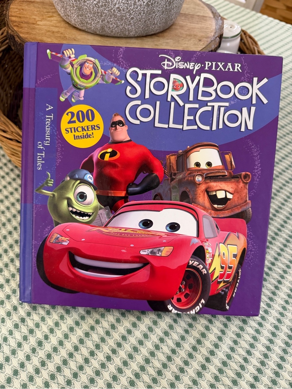 VTG Y2K Disney Pixar Storybook Collection Large Hardcover 18 Stories book